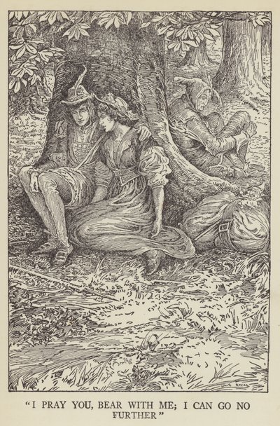 Je vous prie, supportez-moi; je ne peux pas aller plus loin - Louis John Rhead