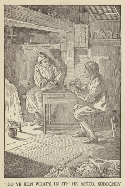 Illustration pour Kidnapped de Robert Louis Stevenson - Louis John Rhead