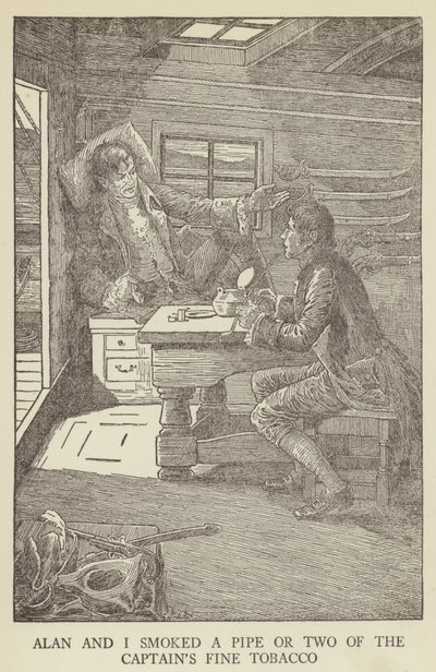 Illustration pour Kidnapped de Robert Louis Stevenson - Louis John Rhead