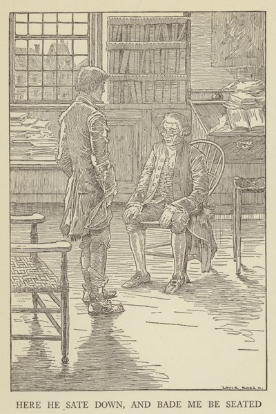 Illustration pour Kidnapped de Robert Louis Stevenson - Louis John Rhead