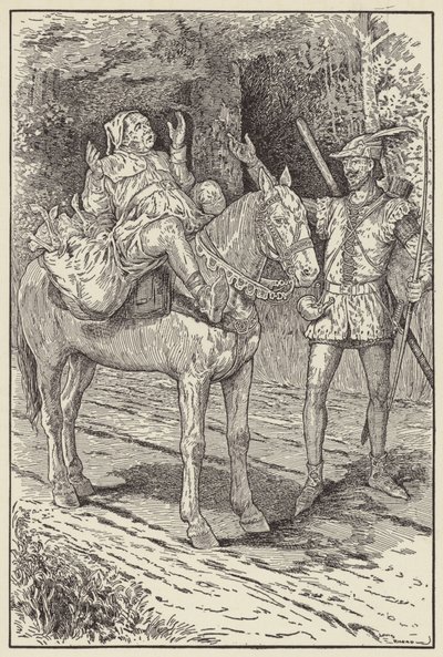 Non, dit Robin, ne crains rien, car je ne te ferai aucun mal - Louis John Rhead
