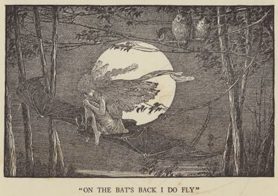 Sur le dos des chauves-souris je vole - Louis John Rhead