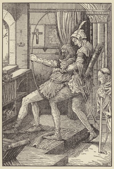 Robin tire sa dernière flèche - Louis John Rhead