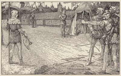 Robin remporte le prix de la reine - Louis John Rhead