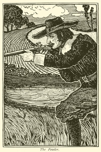 Le Chasseur (gravure) - Louis John Rhead