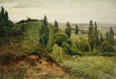 Le versant ouest du Doernberg, près de Kassel - Louis Kolitz