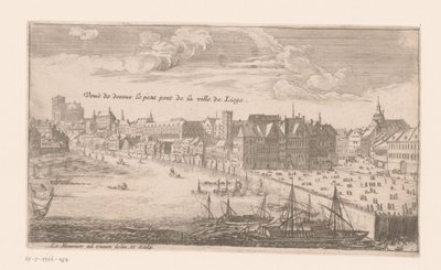 Vue de Liège - Louis Le Meunier