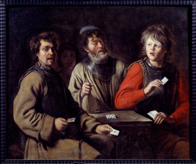 Soldats jouant aux cartes - Louis le Nain