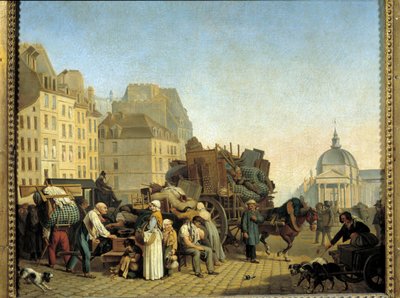 Déménagement parisien - Louis Leopold Boilly