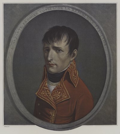 Napoléon Bonaparte, Premier Consul de la République française - Louis Leopold after Boilly