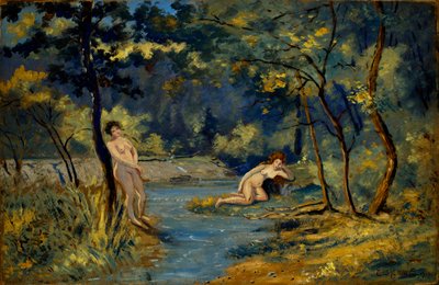Nymphes debout et couchées - Louis M. Eilshemius