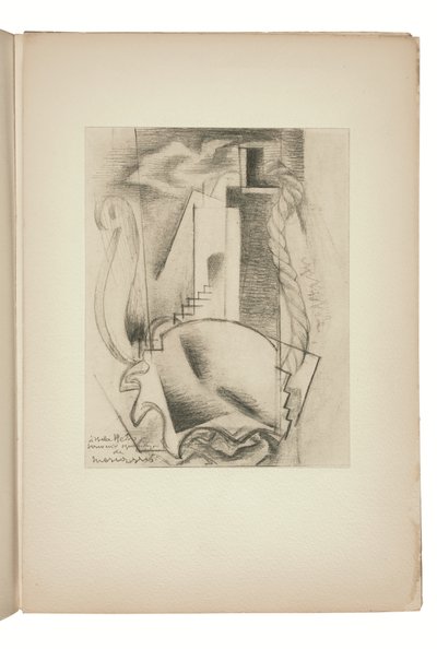 Page from Indicateur des chemins de cœur Paris, éditions Jeanne Bucher - Louis Marcoussis