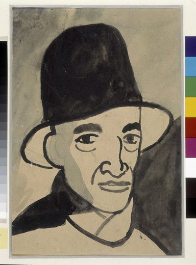 Autoportrait de Louis Mathieu Verdilhan - Louis Mathieu Verdilhan