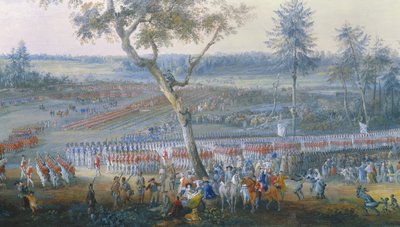 Prise de Yorktown, Virginie, 19 octobre 1781 - Louis Nicolas van Blarenberghe