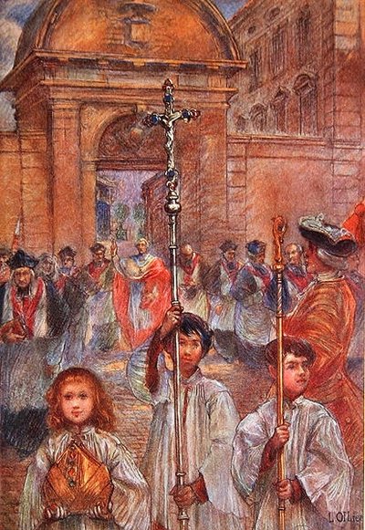 Procession solennelle à Fréjus en l