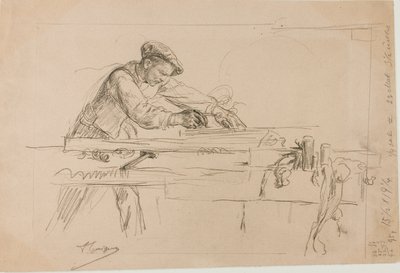 Le rabot - Louis Pierre Henriquel Dupont