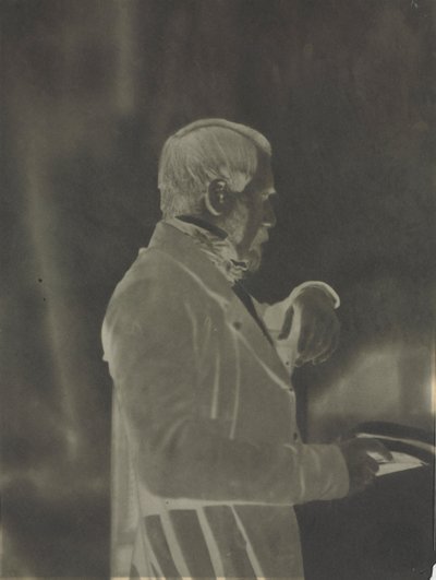 Autoportrait négatif - Louis Rémy Robert
