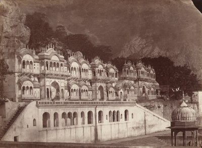 Temples du roi, Ulwar, années 1860 (photo) - Louis Rousselet