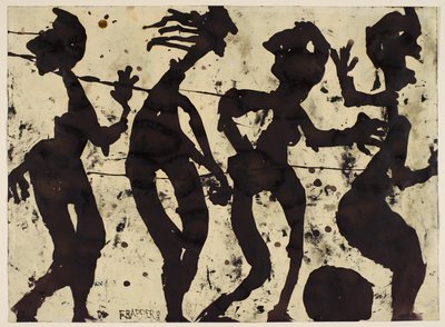 Brousse et Frapper, verso, c.1937-1942 - Louis Soutter