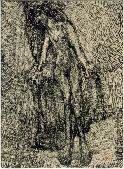 Nu assis - Louis Soutter