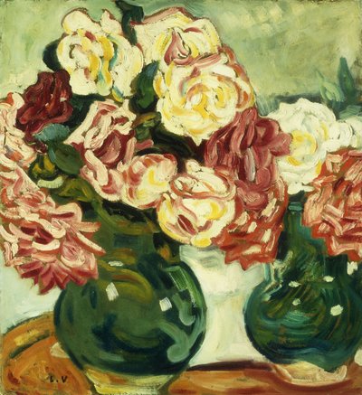 Deux vases de roses - Louis Valtat