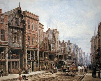 Watergate Street, Chester - Louise Ingram Rayner