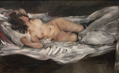 Nu féminin couché - Lovis (1858 1925) Corinth