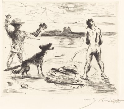 Das Gastmahl des Trimalchio: pl. VII - Lovis Corinth