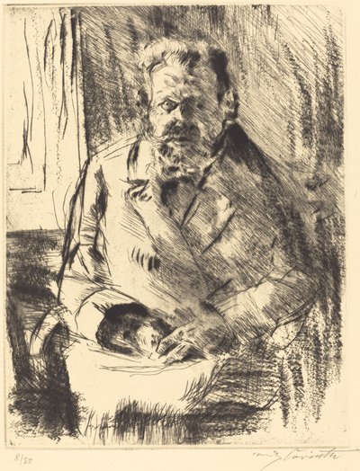Le poète - Lovis Corinth