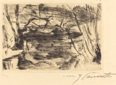 Der Neue See - Lovis Corinth