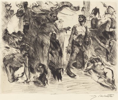 Die Versuchung des heiligen Antonius - Lovis Corinth