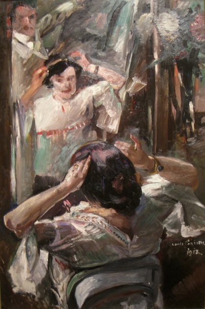 Allemand : Vor dem Spiegel At the Mirror - Lovis Corinth