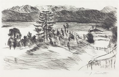 Grande Walchenseelandschaft - Lovis Corinth