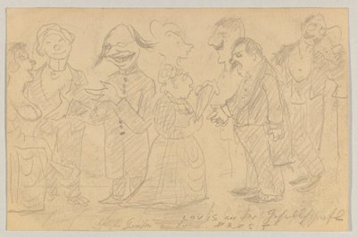 Lovis Corinth à Carl Strathmann : Carte postale, cachet de la poste 8 novembre 1899 - Lovis Corinth