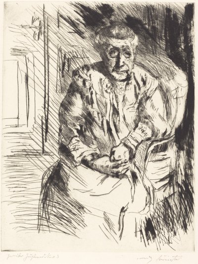 Ma Belle-Mère, 1919 - Lovis Corinth