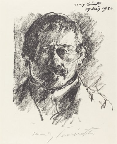 Autoportrait, 1920 - Lovis Corinth