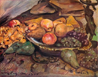 Nature morte avec fruits, 20e siècle - Lovis Corinth