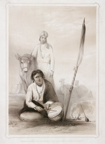 Fakeer attaché à la suite du gouverneur général en camp, 1844 - Lowes Dickinson