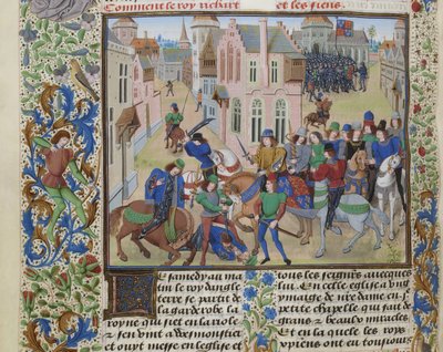 La Mort de Wat Tyler - Loyset Liedet