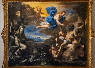 Énée immortalisé par Vénus, seconde moitié du XVIIe siècle - Luca Giordano