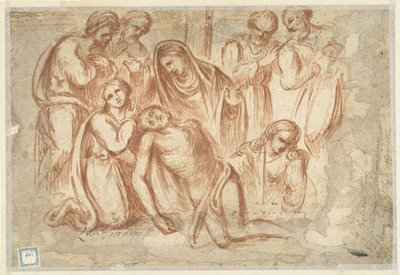 Lamentation du Christ - Luca Giordano