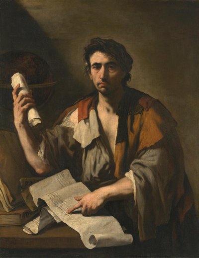 Un philosophe cynique - Luca Giordano