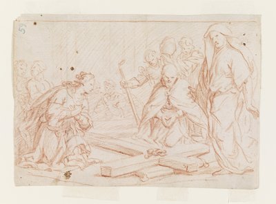 La découverte de la croix - Luca Giordano