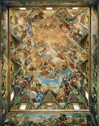 Le triomphe des Habsbourg - Luca Giordano