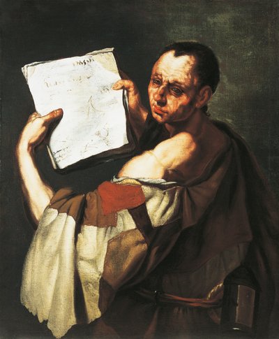 Philosophe ou Saint - Luca Giordano