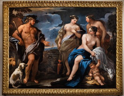 Le Jugement de Paris, seconde moitié du XVIIe siècle - Luca Giordano