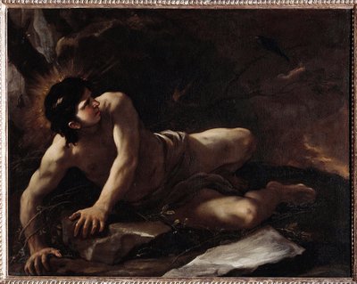 La Tentation de Saint Benoît, se jetant dans les ronces pour éviter les tentations - Luca Giordano