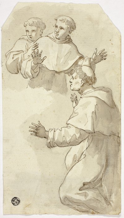 Trois moines surpris, l