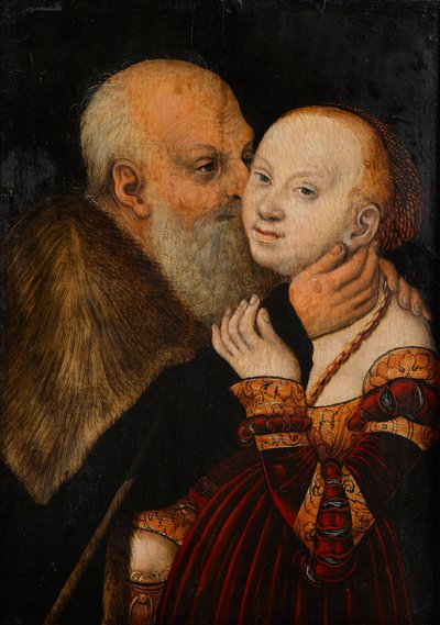Le couple inégal - Lucas Cranach d. Ä.