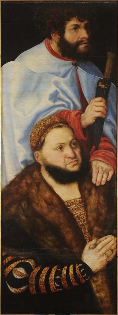 Retable de la Vierge, ou retable dit des Princes [aile gauche] - Lucas Cranach the Elder